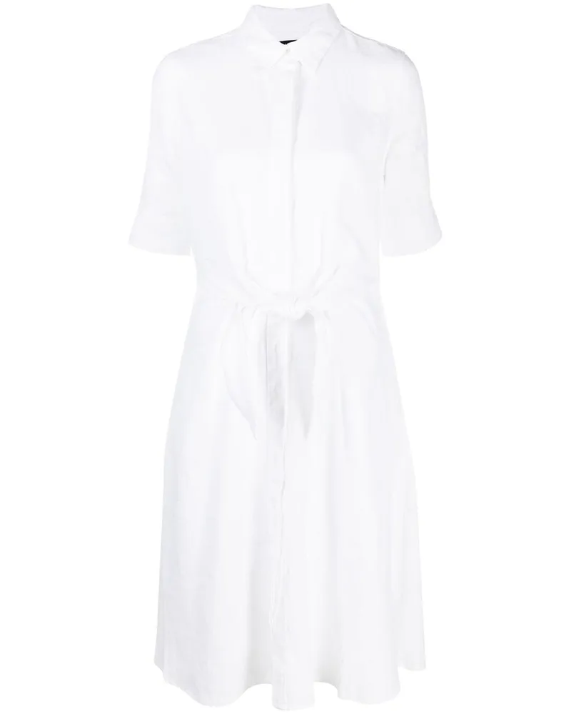 Ralph Lauren Wakana Hemd mit Cropped-Ärmeln - Weiß Weiß