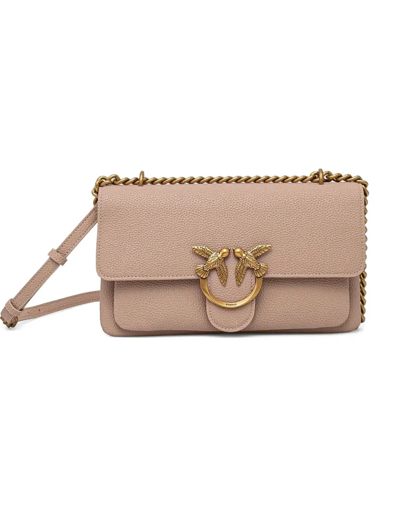 Pinko Mini Love Umhängetasche - Rosa Rosa