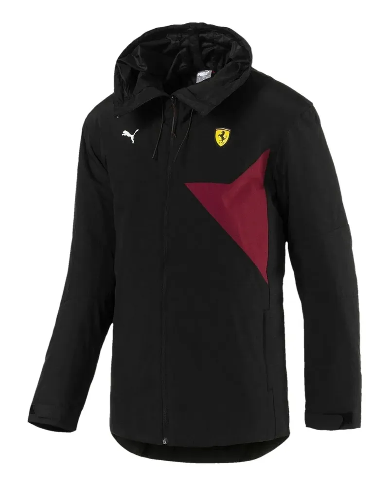 Puma x Scuderia Ferrari SF Jacke mit Reißverschluss - Schwarz Schwarz