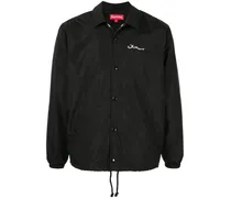 Coaches' Jacke mit Logo - Schwarz