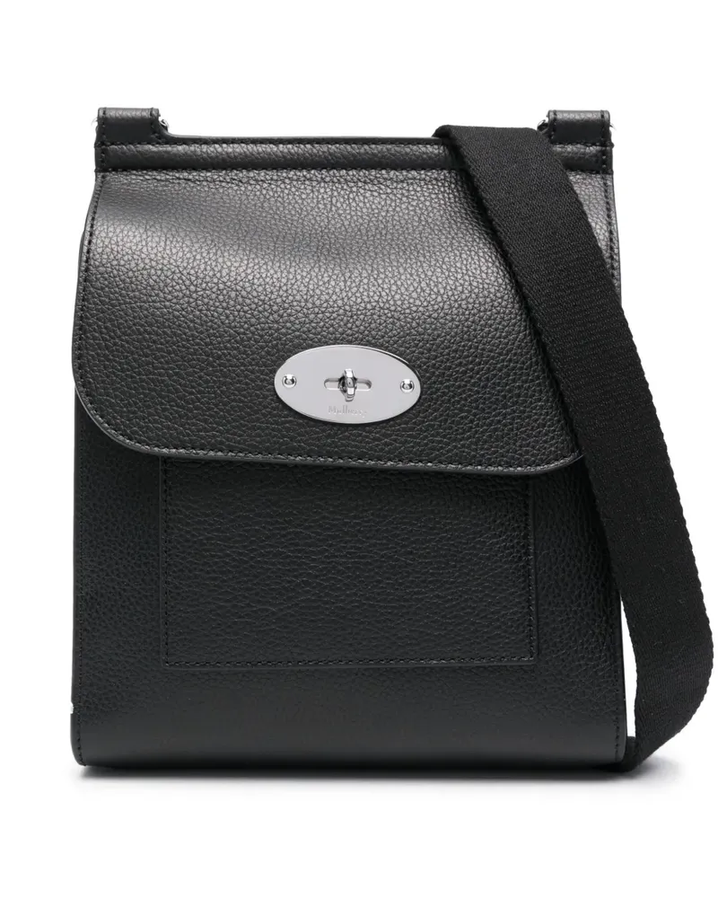 Mulberry Kleine Antony Kuriertasche - Schwarz Schwarz