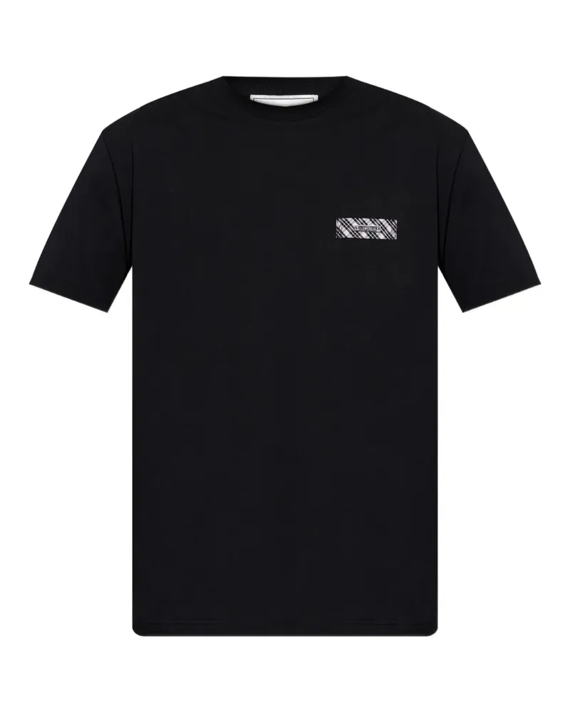 Iceberg plaque T-shirt - Schwarz Schwarz