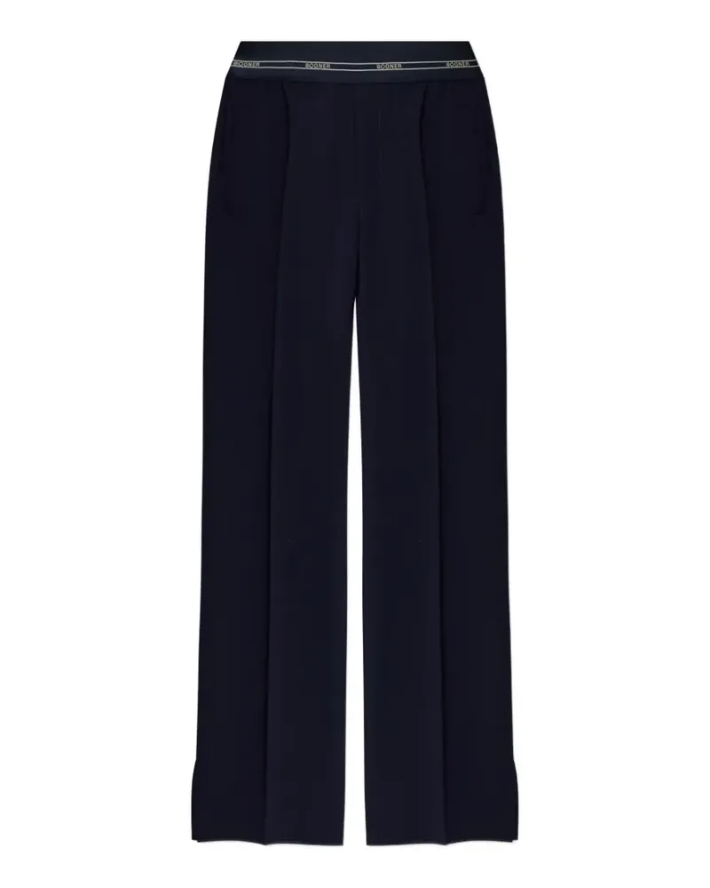 Bogner Marlene logo-waistband trousers - Blau Blau