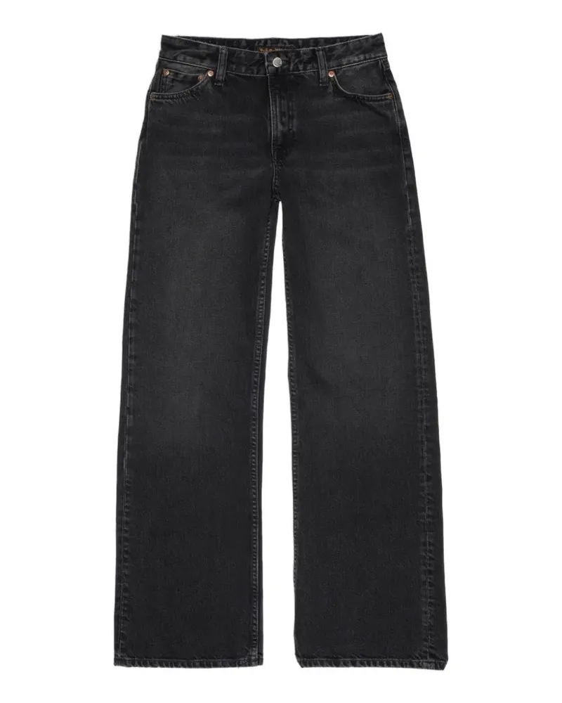 Nudie Jeans Heidi wide-leg jeans - Schwarz Schwarz