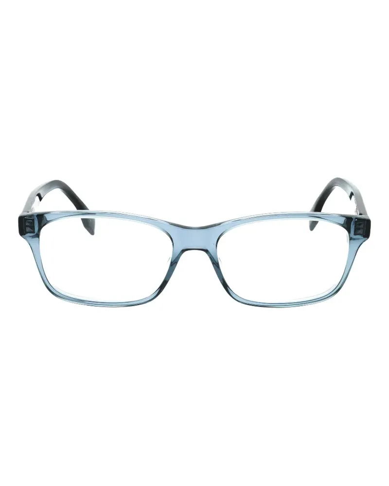 HUGO BOSS Brille mit eckigem Gestell - Blau Blau