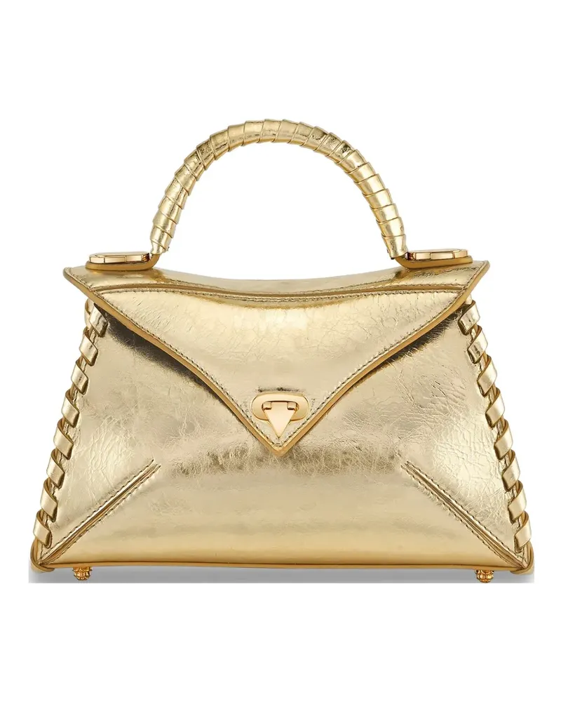 Tyler Ellis small LJ tote bag - Gold Gold