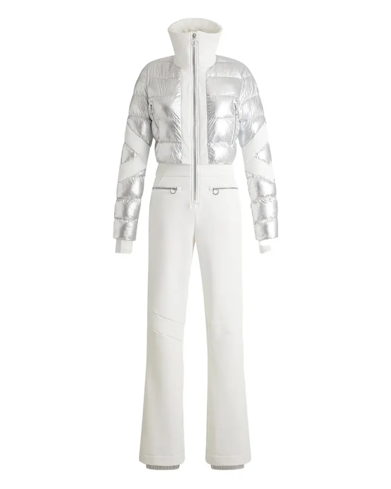 FUSALP Gesteppter Clarisse Ski-Jumpsuit - Grau Grau