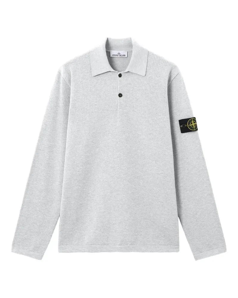 Stone Island 5100024 Poloshirt aus Bio-Baumwolle - Grau Grau