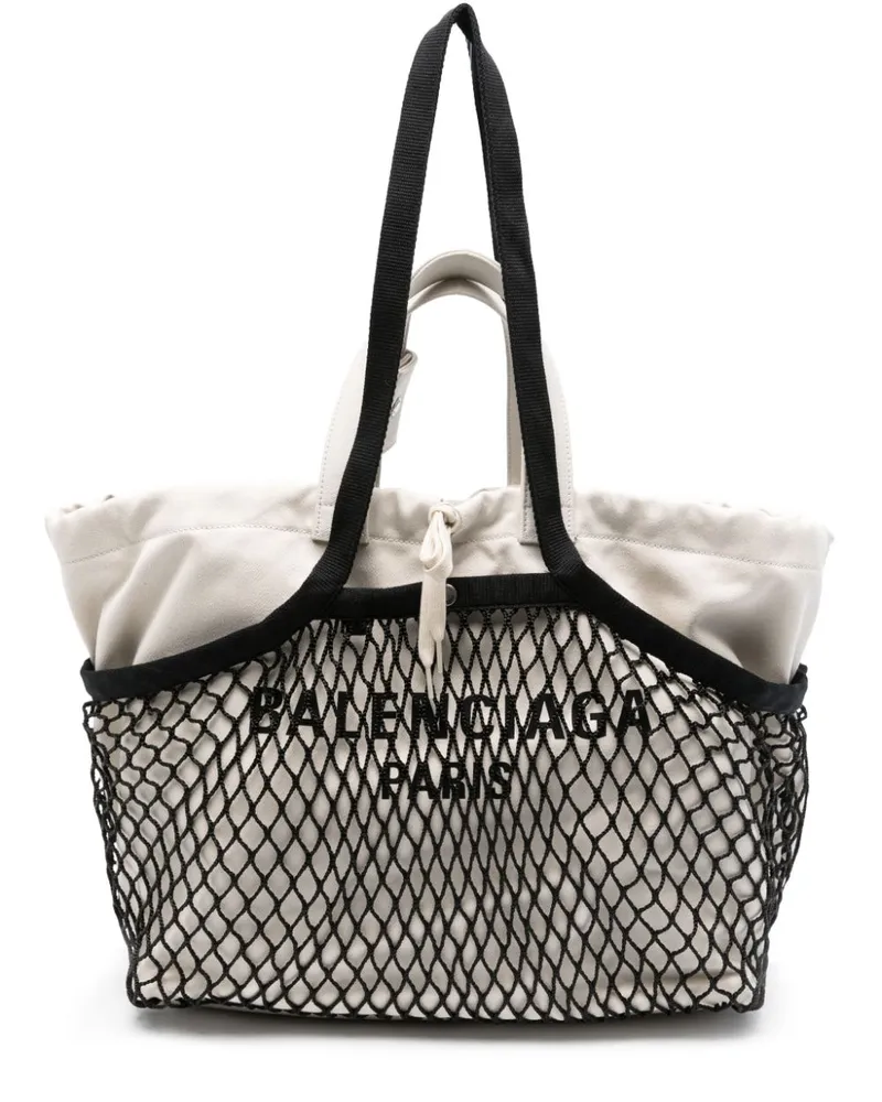 Balenciaga Mittelgroße 24/7 Tote Bag - Schwarz Schwarz