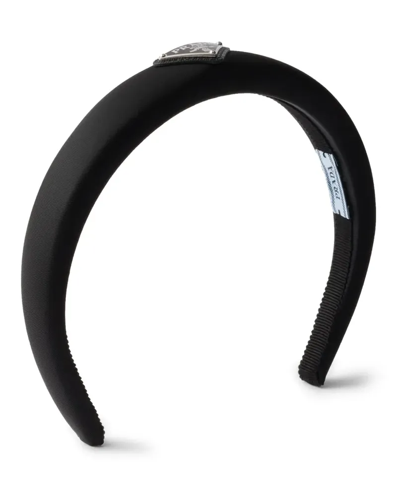 Prada Re-Nylon Haarband - Schwarz Schwarz