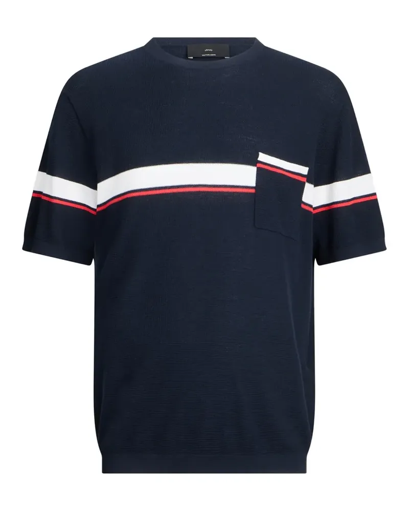 Liu Jo Gestricktes T-Shirt - Blau Blau