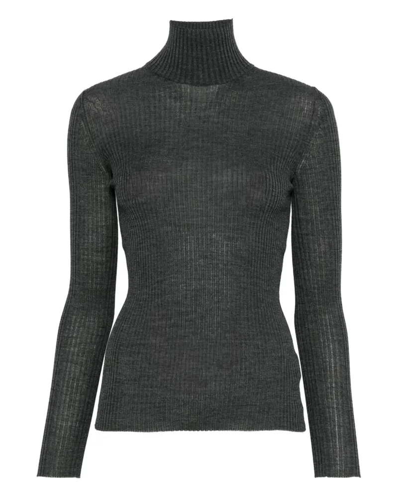 MRZ Pullover aus Schurwolle - Grau Grau