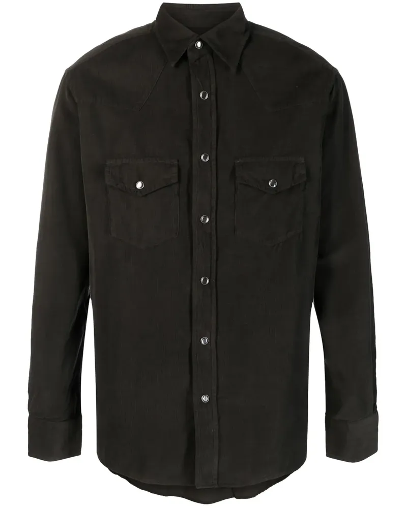 Tom Ford Langärmeliges Hemd - Braun Braun