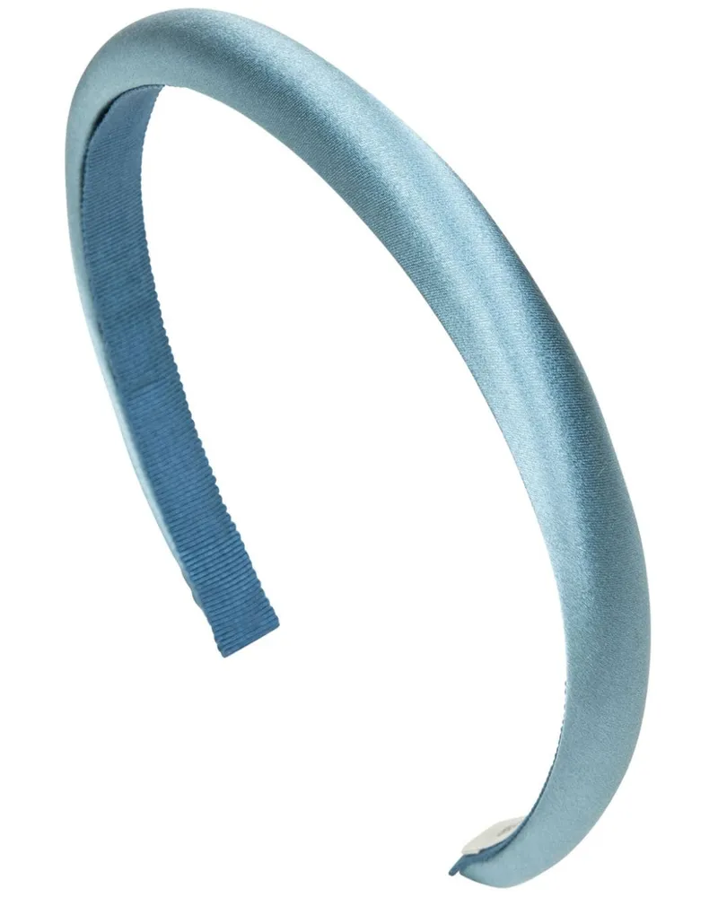 Jennifer Behr Tiana Haarreif aus Seide - Blau Blau