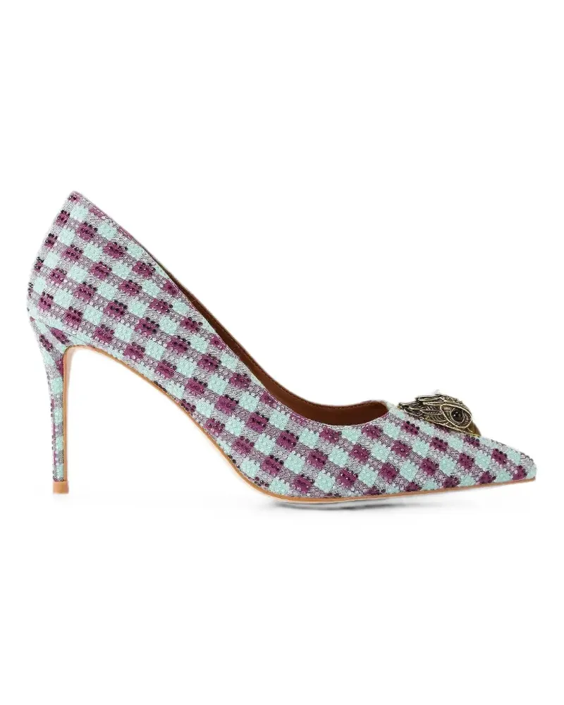Kurt Geiger crystal-embellished Eagle Head pumps - Violett Violett