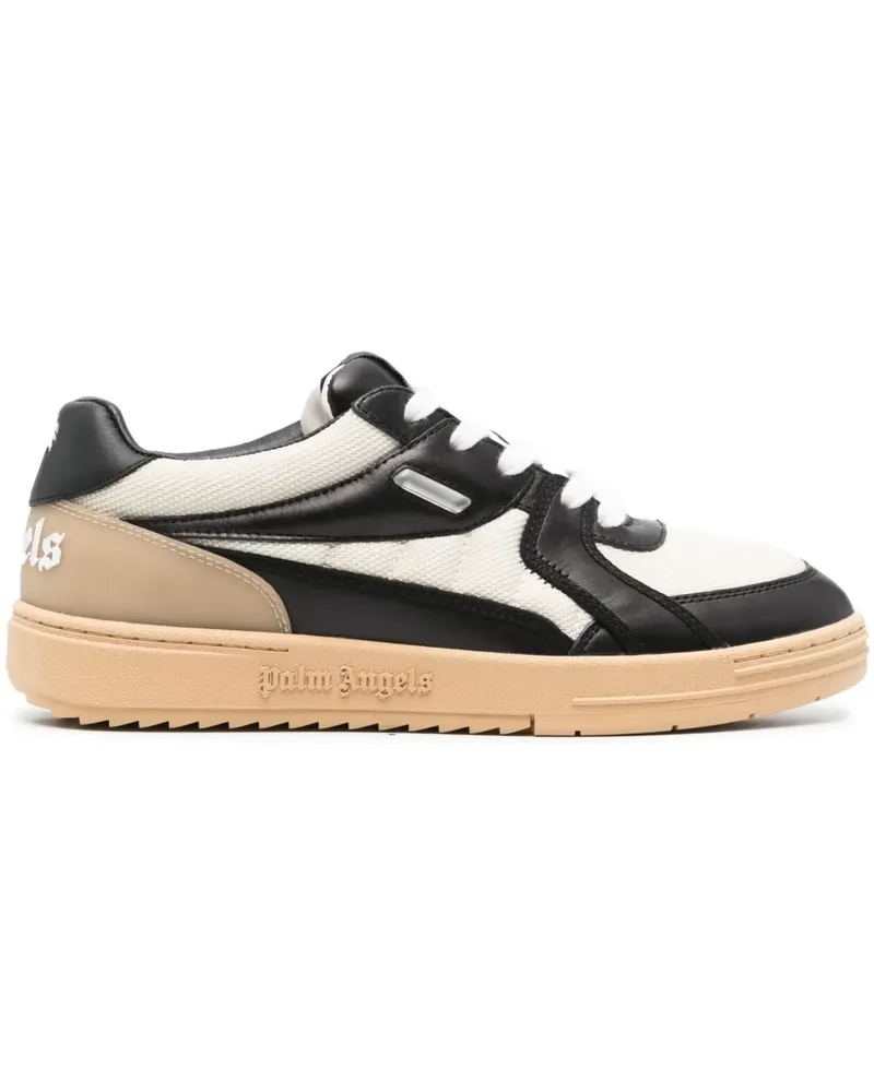 Palm Angels University Sneakers mit Einsätzen - Weiß Weiß