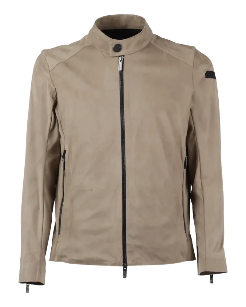Roberto Ricci Designs Bikerjacke mit Reißverschluss - Nude Nude