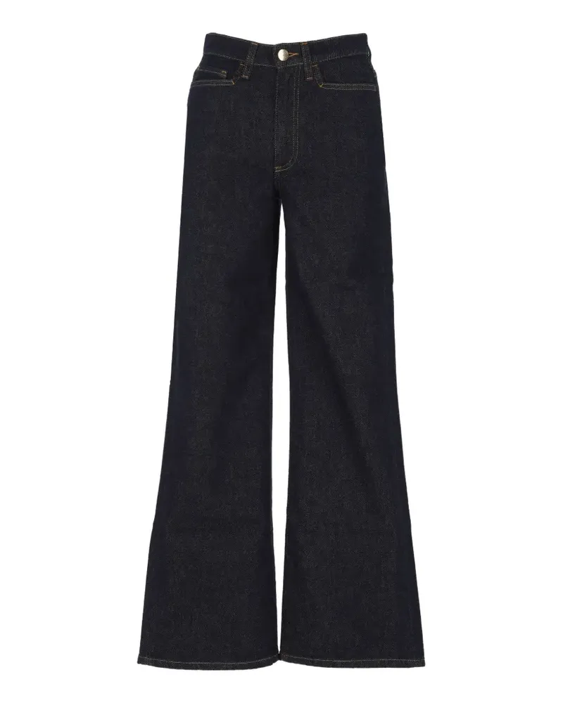 Peuterey Jeans mit weitem Bein - Blau Blau