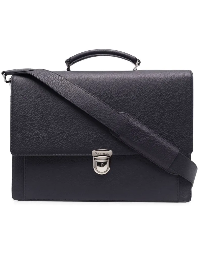 Aspinal of London City Laptoptasche - Blau Blau