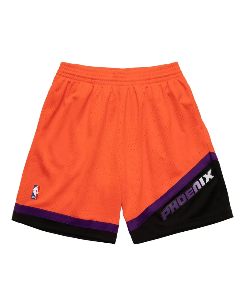 Mitchell & Ness NBA Reload 2.0 Swingman Shorts - Orange Orange