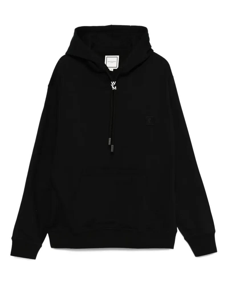 Wooyoungmi Hoodie mit Logo-Stickerei - Schwarz Schwarz
