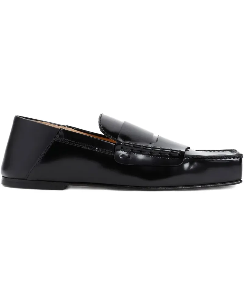 Jacquemus Loafer mit eckiger Kappe - Schwarz Schwarz