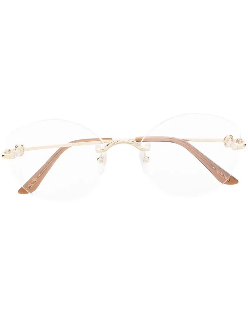 Cartier Rahmenlose Brille - Gold Gold