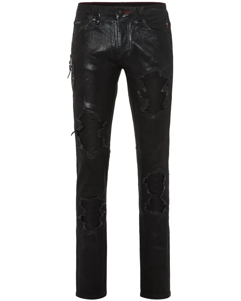 Philipp Plein Rock Star Jeans Schwarz