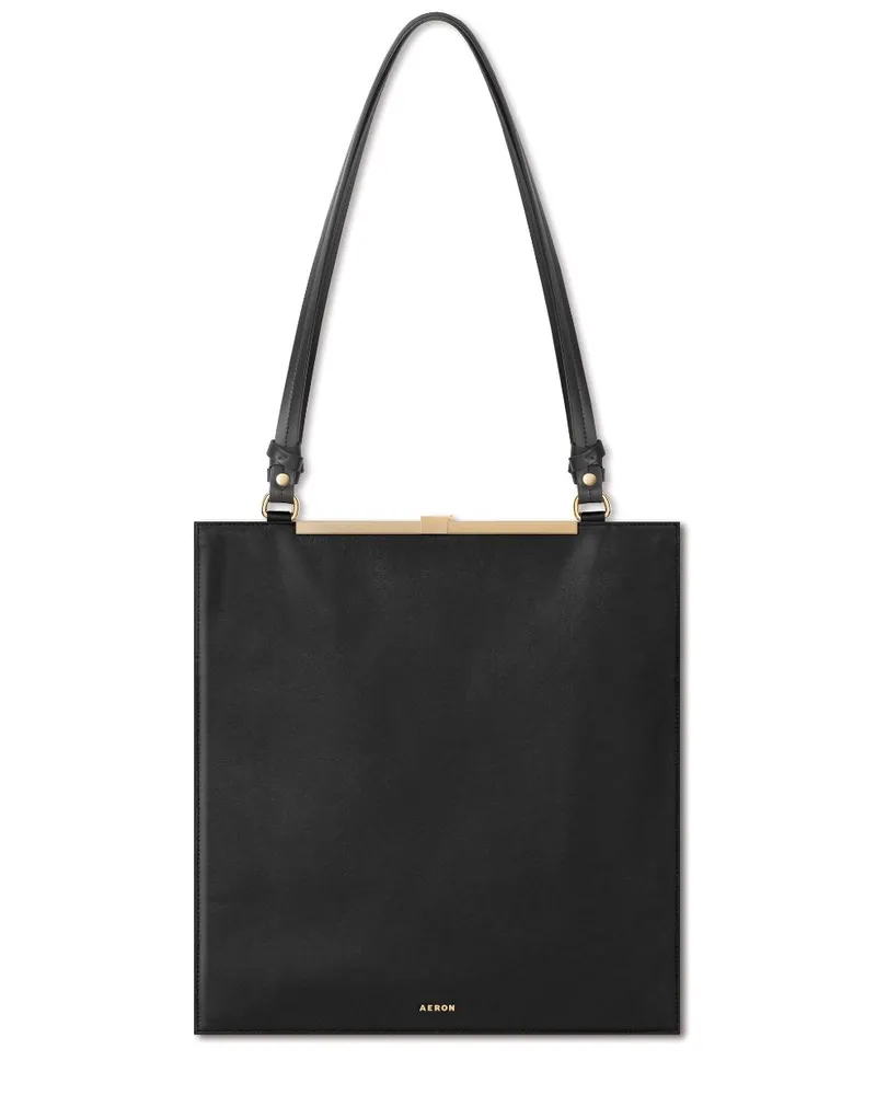 AERON Juliette Schultertasche - Schwarz Schwarz