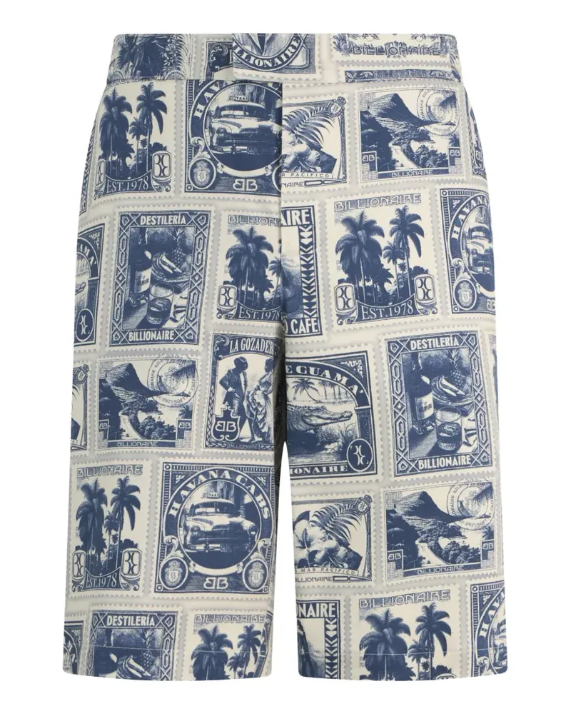 Billionaire Bermudas mit grafischem Print - Nude Nude