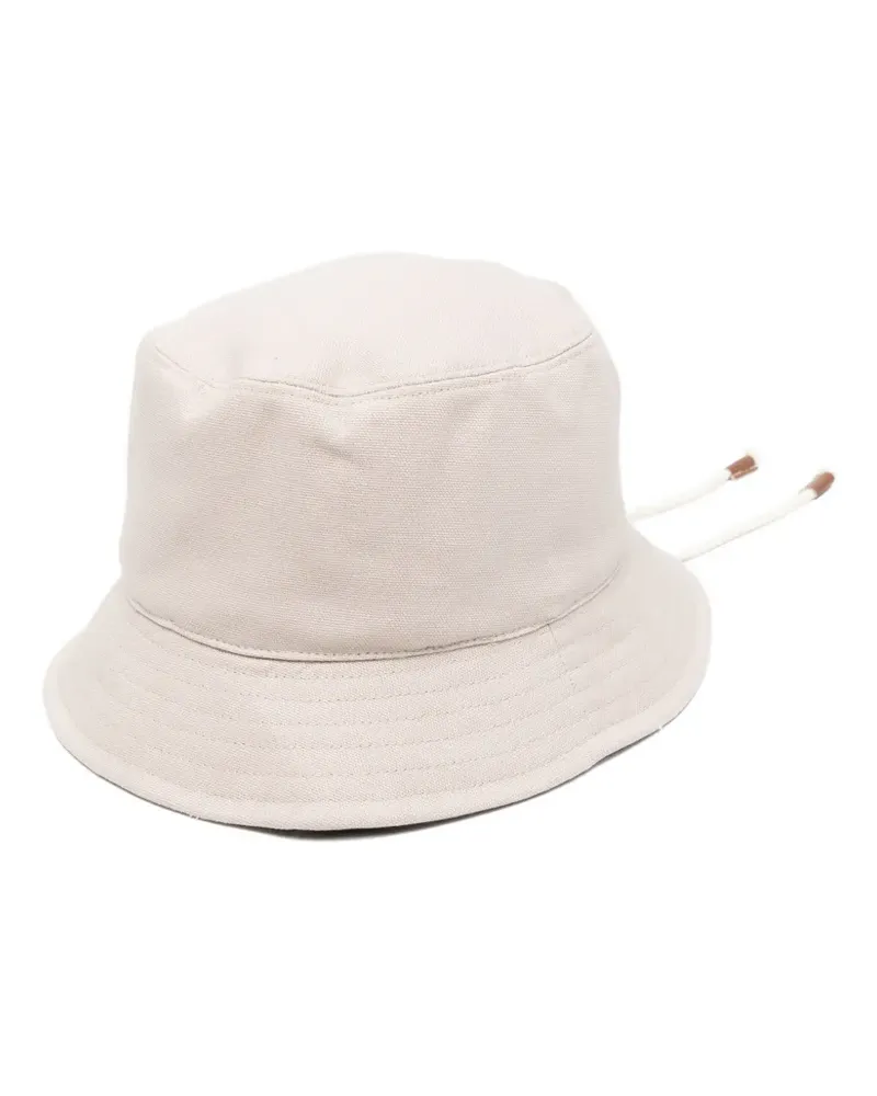 Eleventy Fischerhut mit Kordelzug - Nude Nude