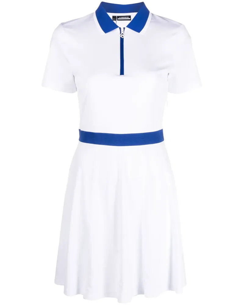J.Lindeberg Helga Minikleid - Weiß Weiß