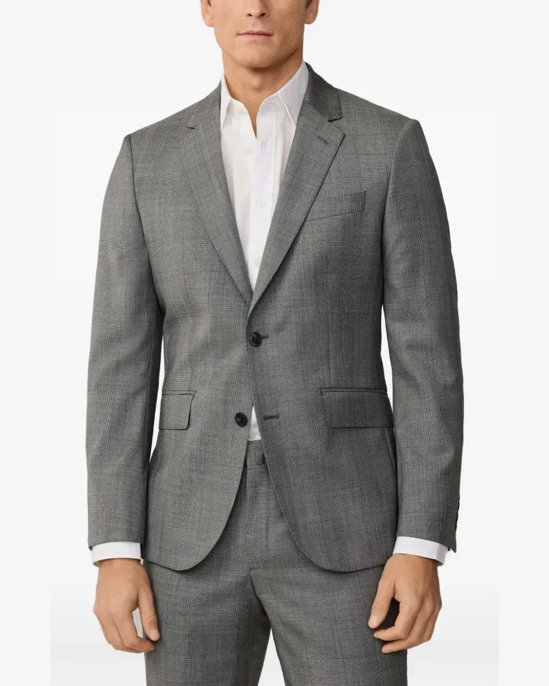 Hackett Anzug mit Prince of Wales-Karo - Grau Grau