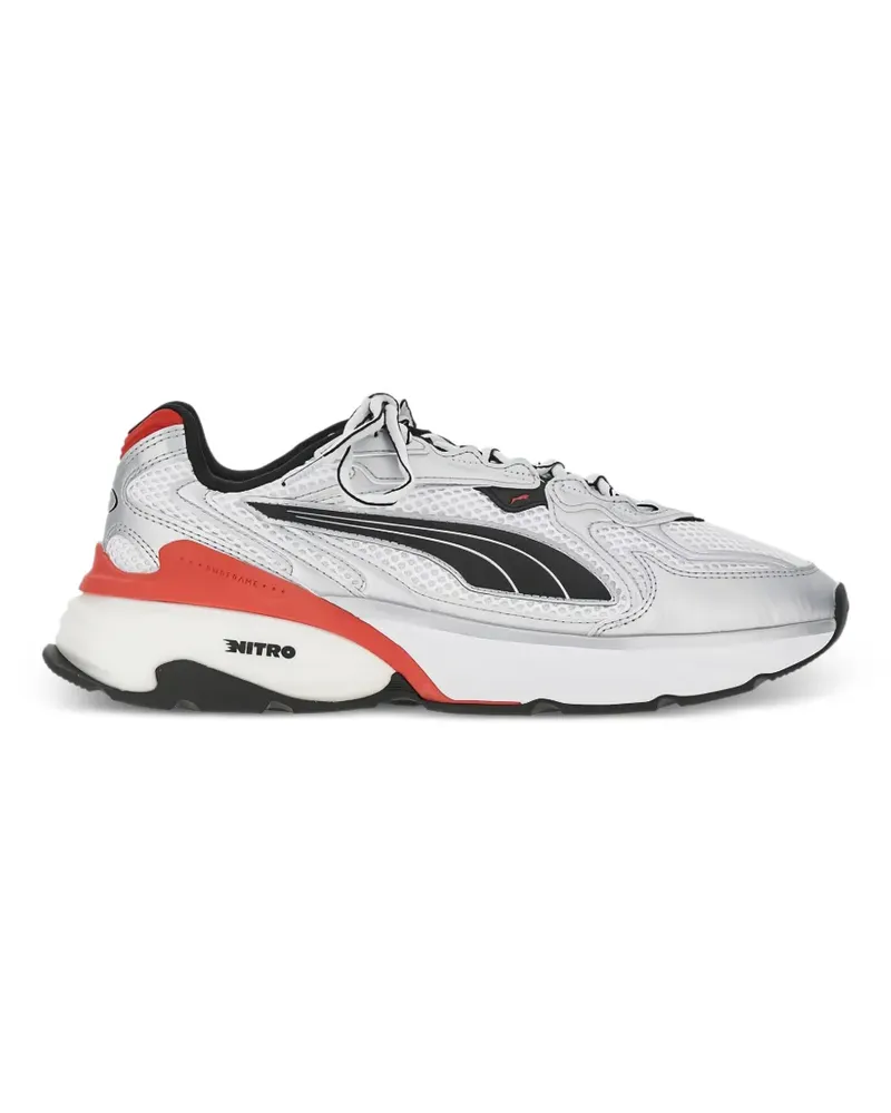 Puma logo-detail sneakers - Weiß Weiß