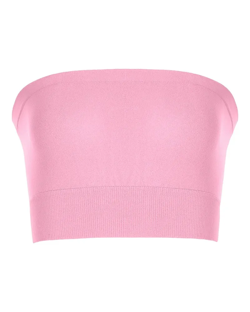 Wolford Nahtloses Bandeau-Top - Rosa Rosa