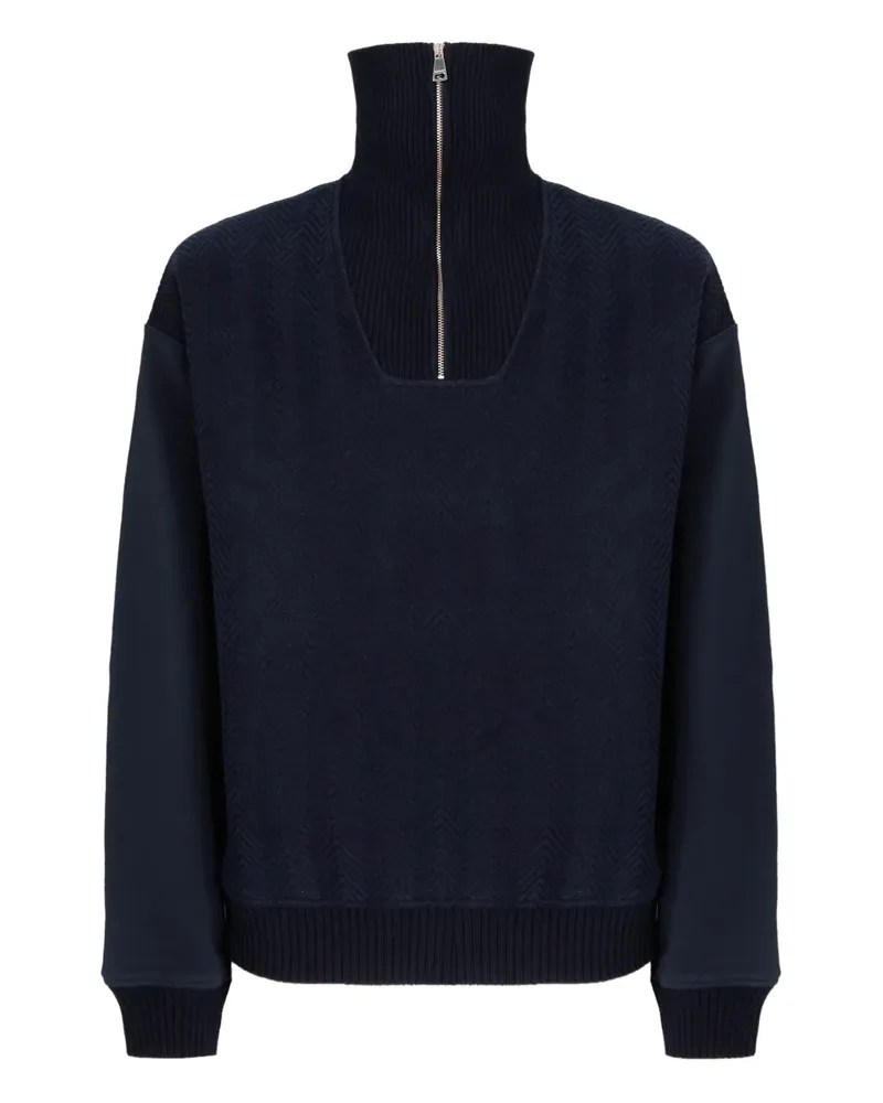 Missoni Pullover mit Zickzackmuster - Blau Blau