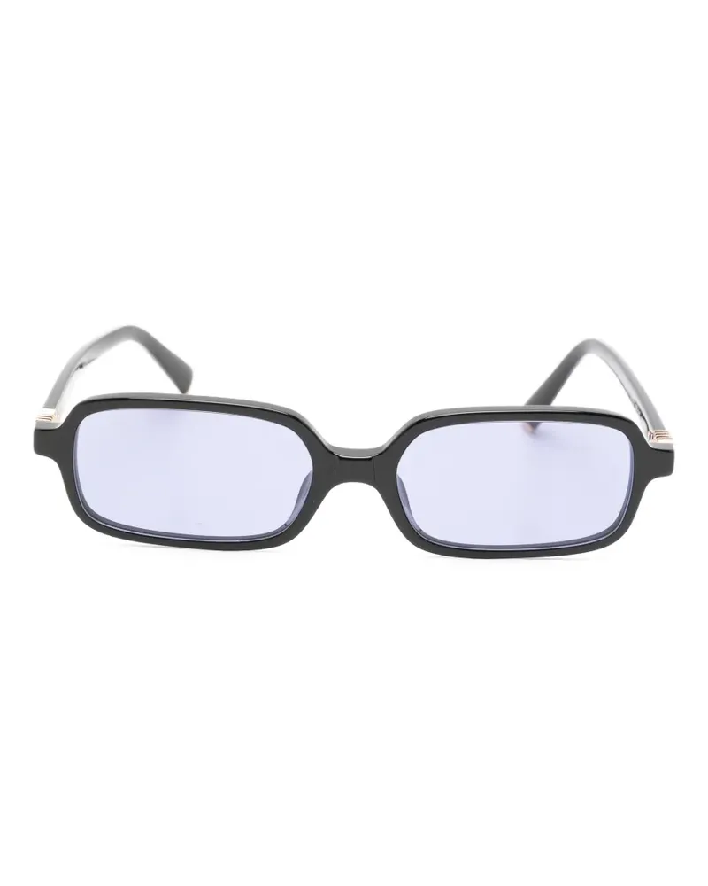Miu Miu Sonnenbrille mit eckigem Gestell - Blau Blau