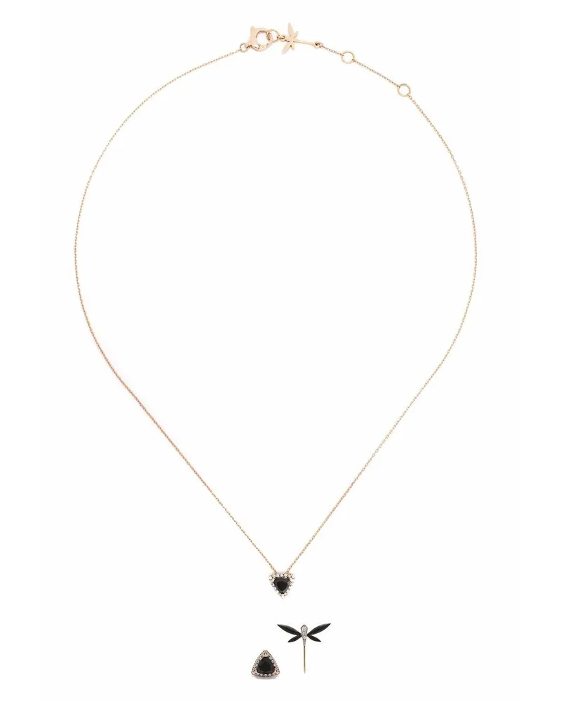 ANAPSARA 18kt Rotgoldohrringe - Rosa Rosa