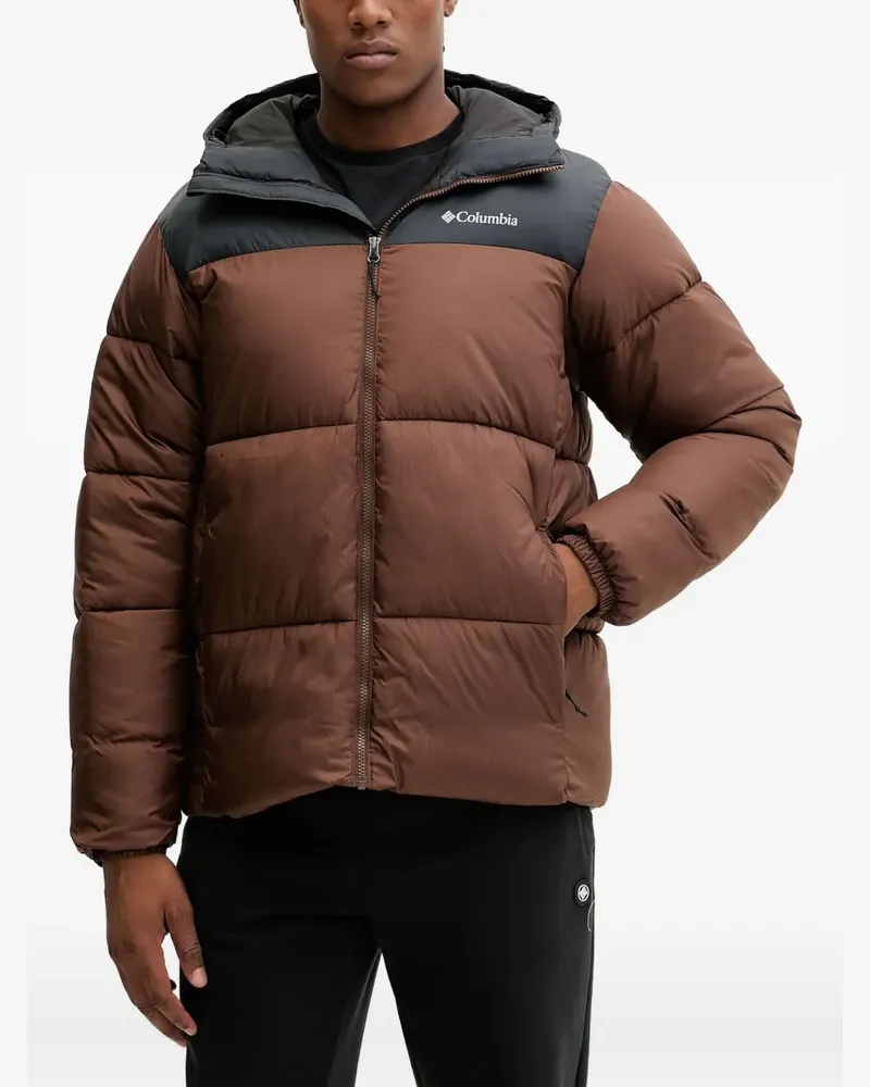 Columbia Sportswear Company Wattierte Puffect Kapuzenjacke - Braun Braun