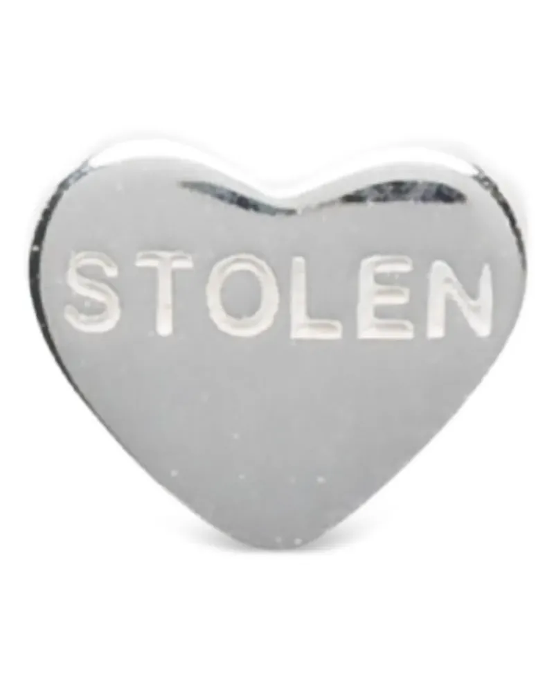 Stolen Girlfriends Club Stolen Heart earrings - Silber Silber