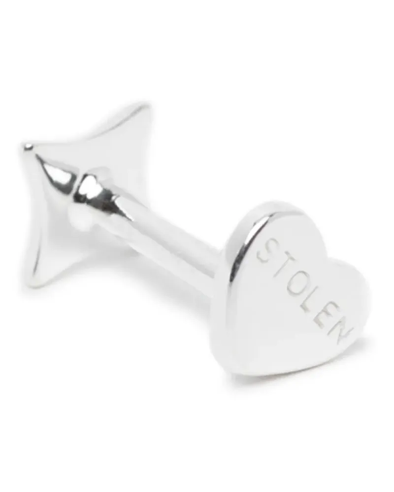 Stolen Girlfriends Club Stolen Heart Ohrringe - Silber Silber