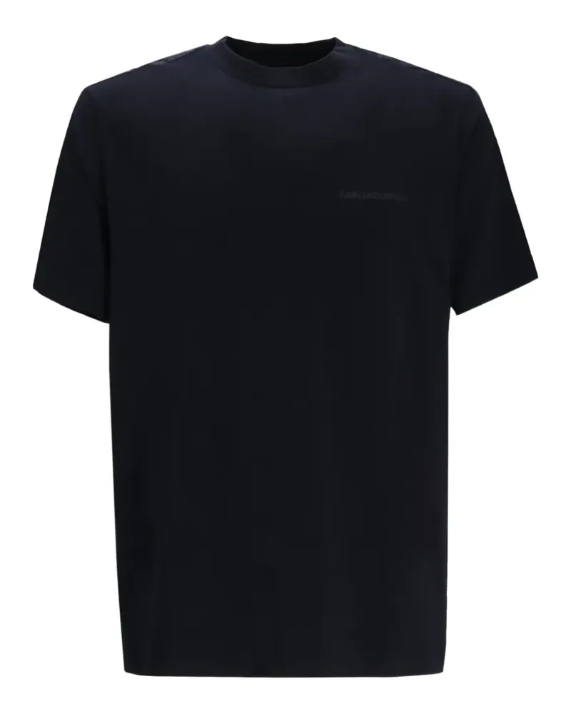 Karl Lagerfeld crew-neck T-shirt - Schwarz Schwarz