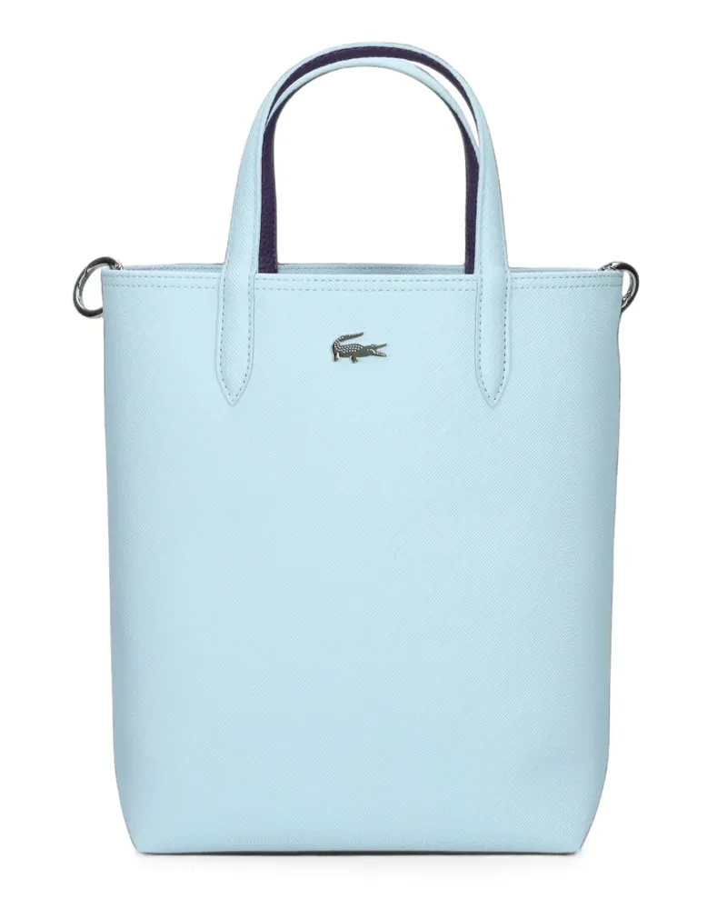 Lacoste Anna Tote Bag mit Logoplakette - Blau Blau