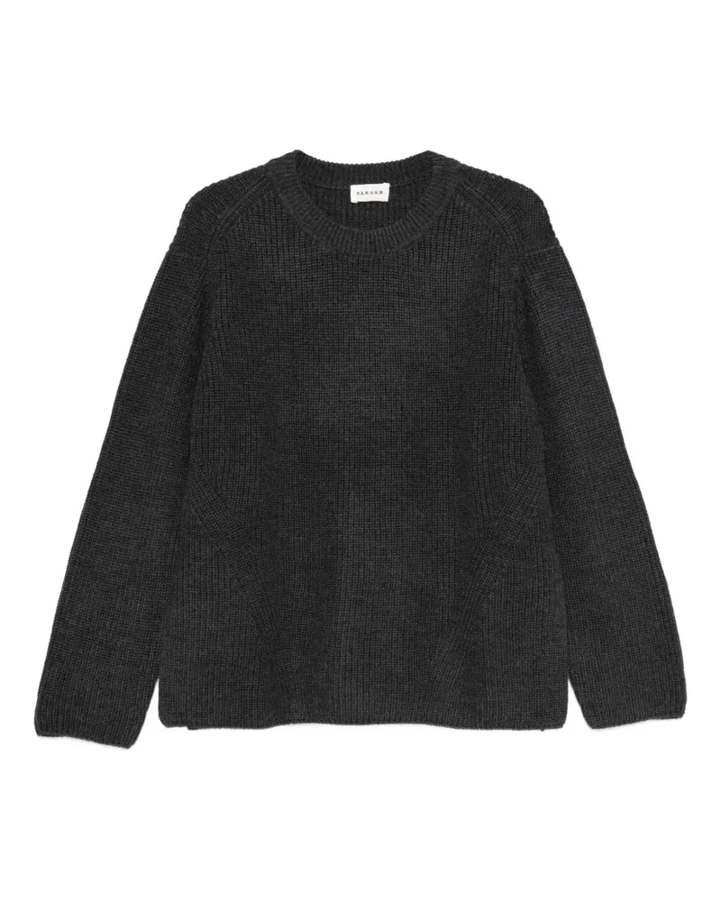P.A.R.O.S.H. P.A.R.O H. Pullover mit Rundhalsausschnitt - Grau Grau