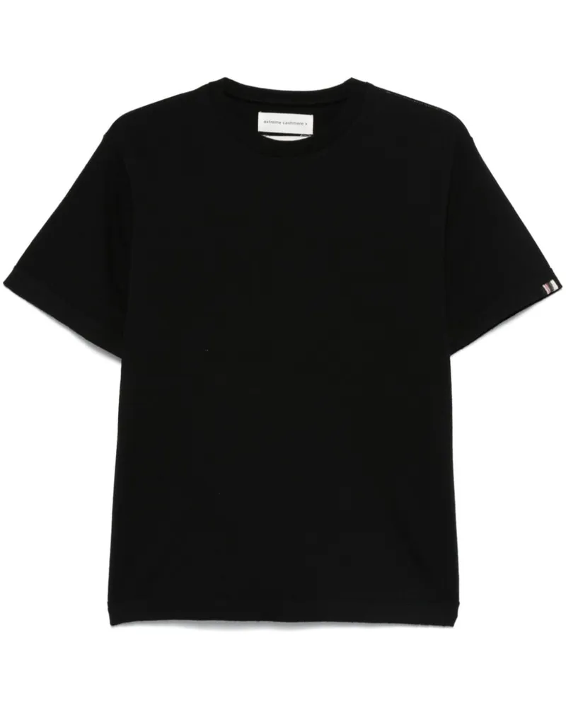 extreme cashmere Cuba T-Shirt - Schwarz Schwarz