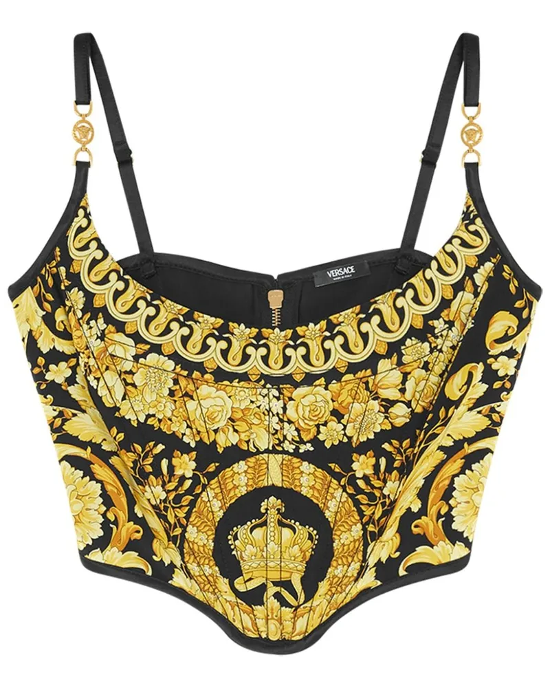 Versace La Coupe des Dieux Corsage - Schwarz Schwarz