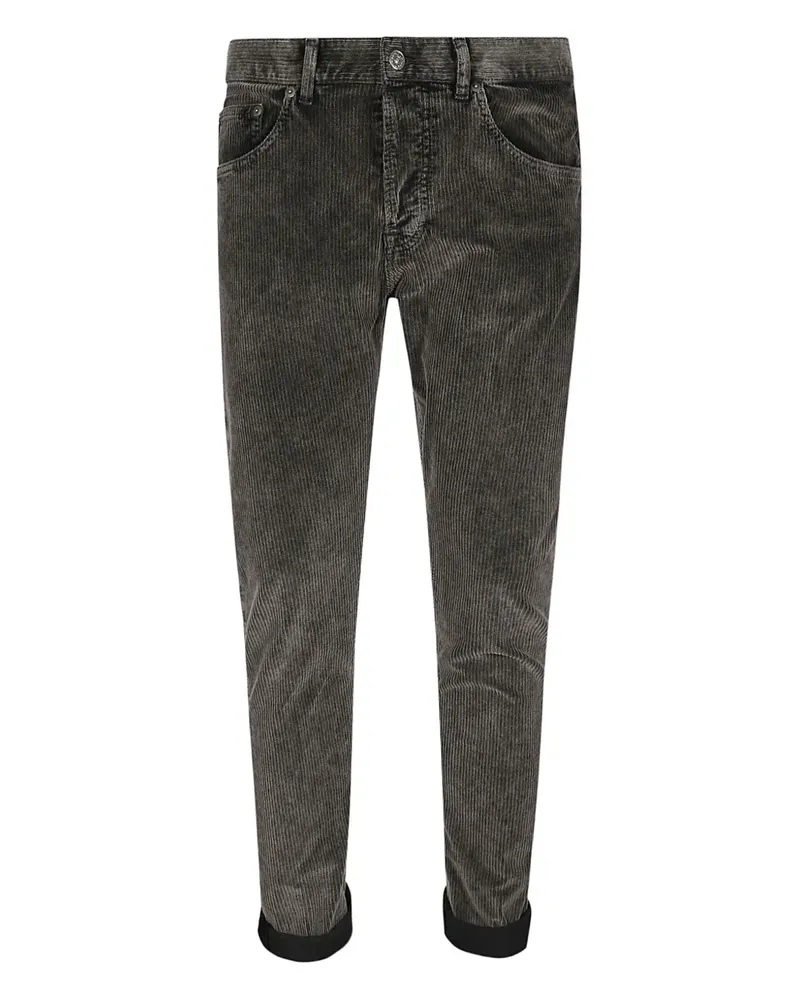 Dondup corduroy pants - Schwarz Schwarz