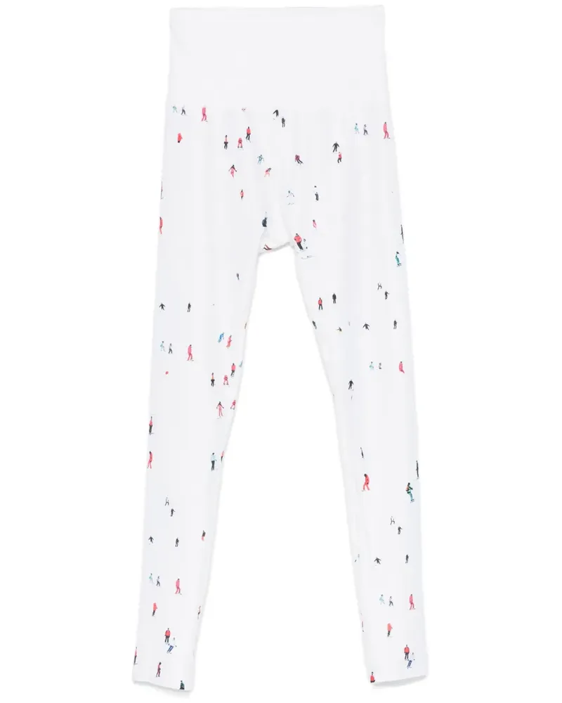 Perfect Moment x Dede Johnston Active Leggings - Weiß Weiß