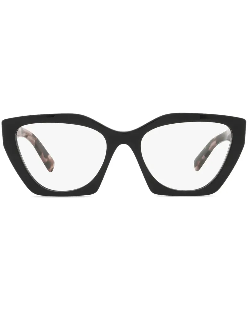 Prada Brille in Schildpattoptik - Schwarz Schwarz
