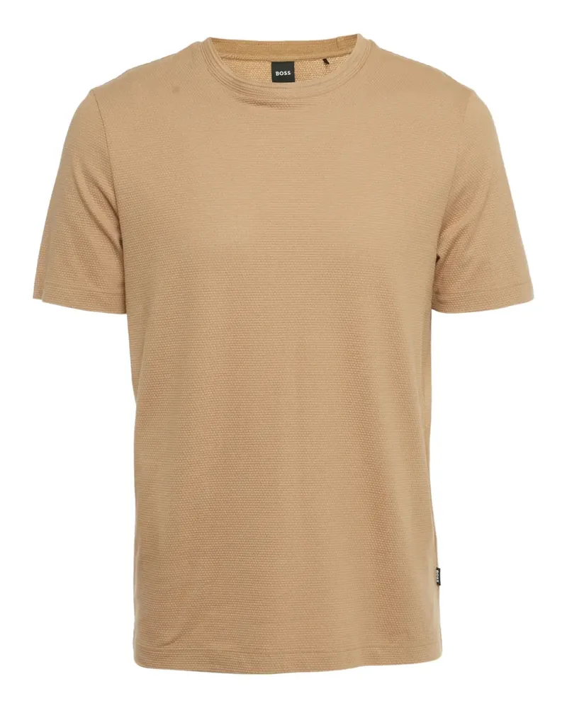 HUGO BOSS knit T-shirt - Nude Nude
